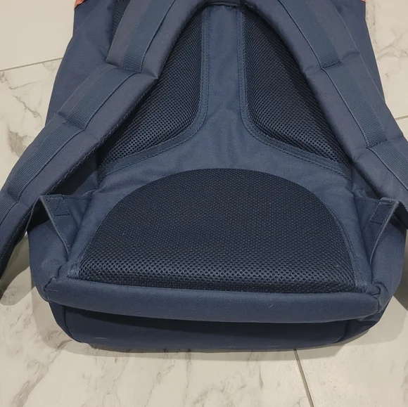 Herschel Supply Company Navy Blue and Brown Backpack